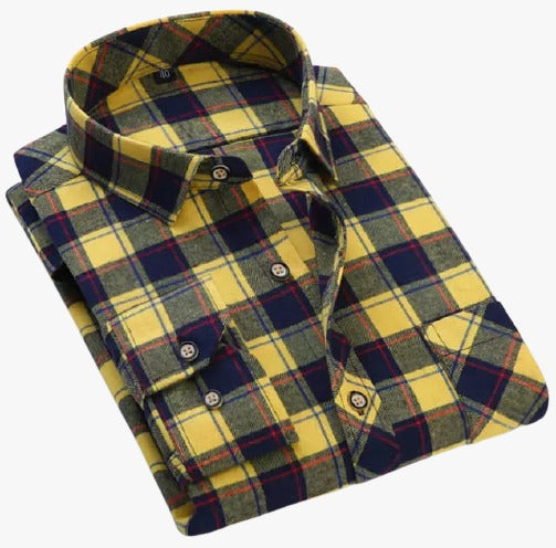 4 Men's Check Special Shirts