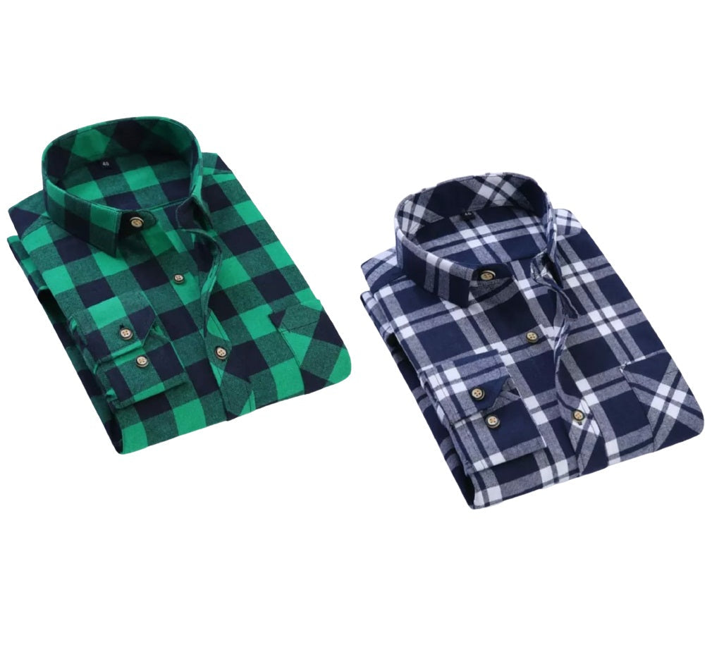 STYLISH NEW COMBO OF 5 CHECK SHIRTS