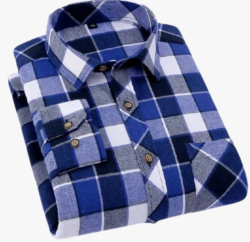 4 Mens  Check Casual Slimfit Shirts