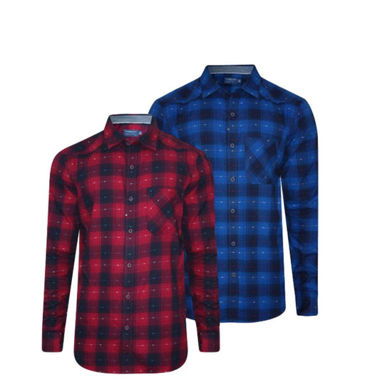 COMBO OF 2 CHECK  SHIRT