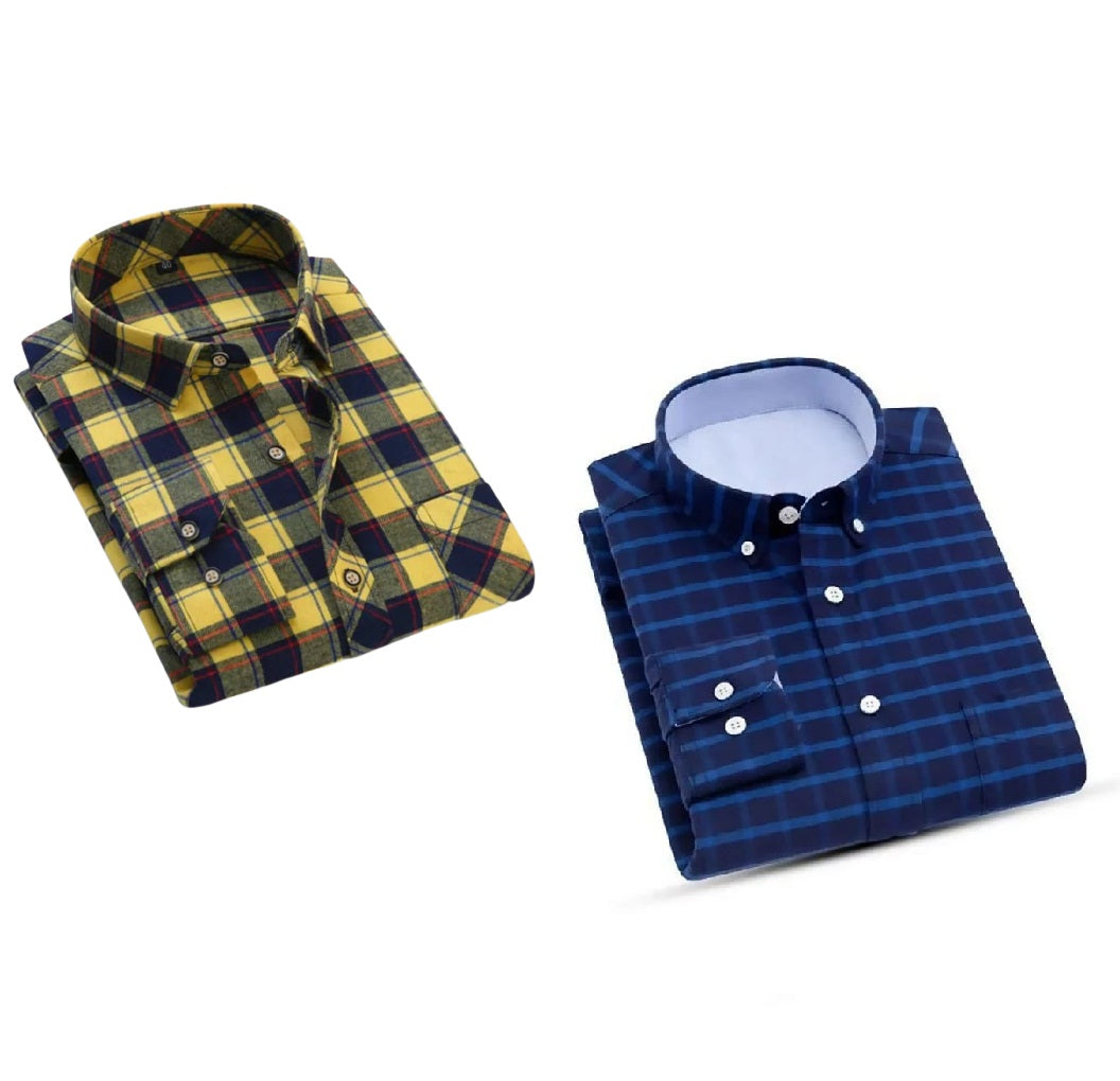 COMBO OF 5 SPECIAL CHECK SHIRTS