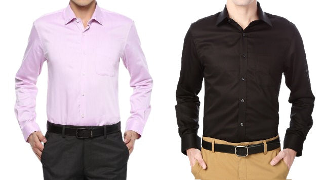 Combo of Trendy 5 Plain Shirts