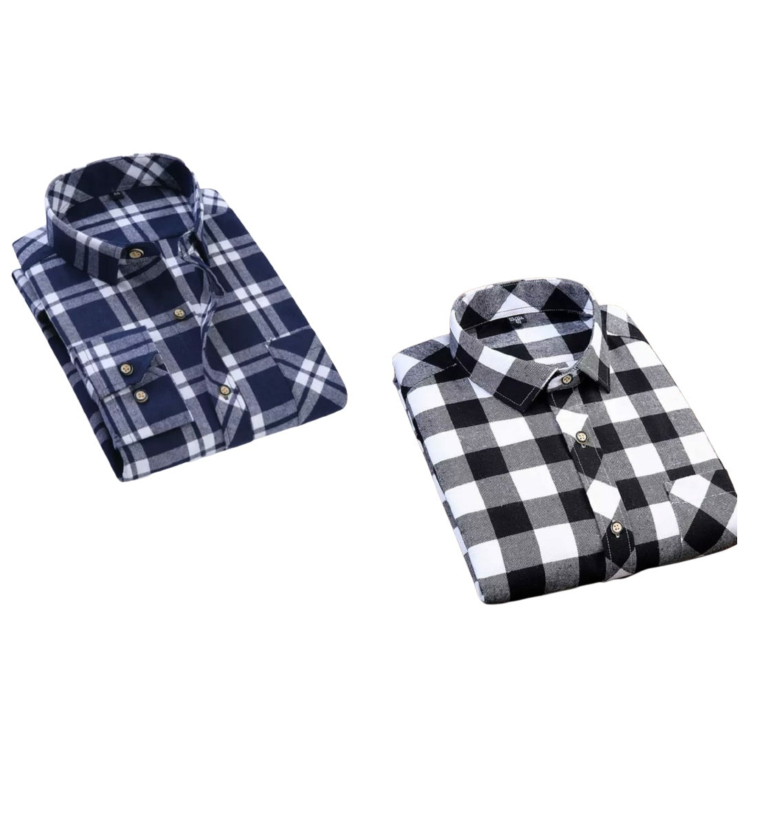 5 Mens Check Casual Shirts