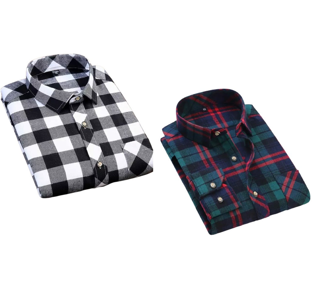 Fashion Combo of 5 Check Shirts