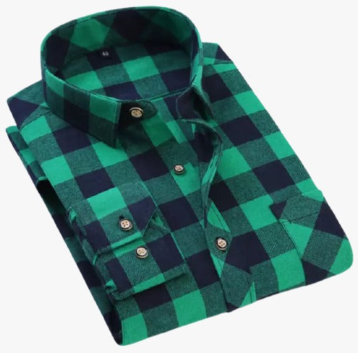 4 Mens  Check Casual Slimfit Shirts